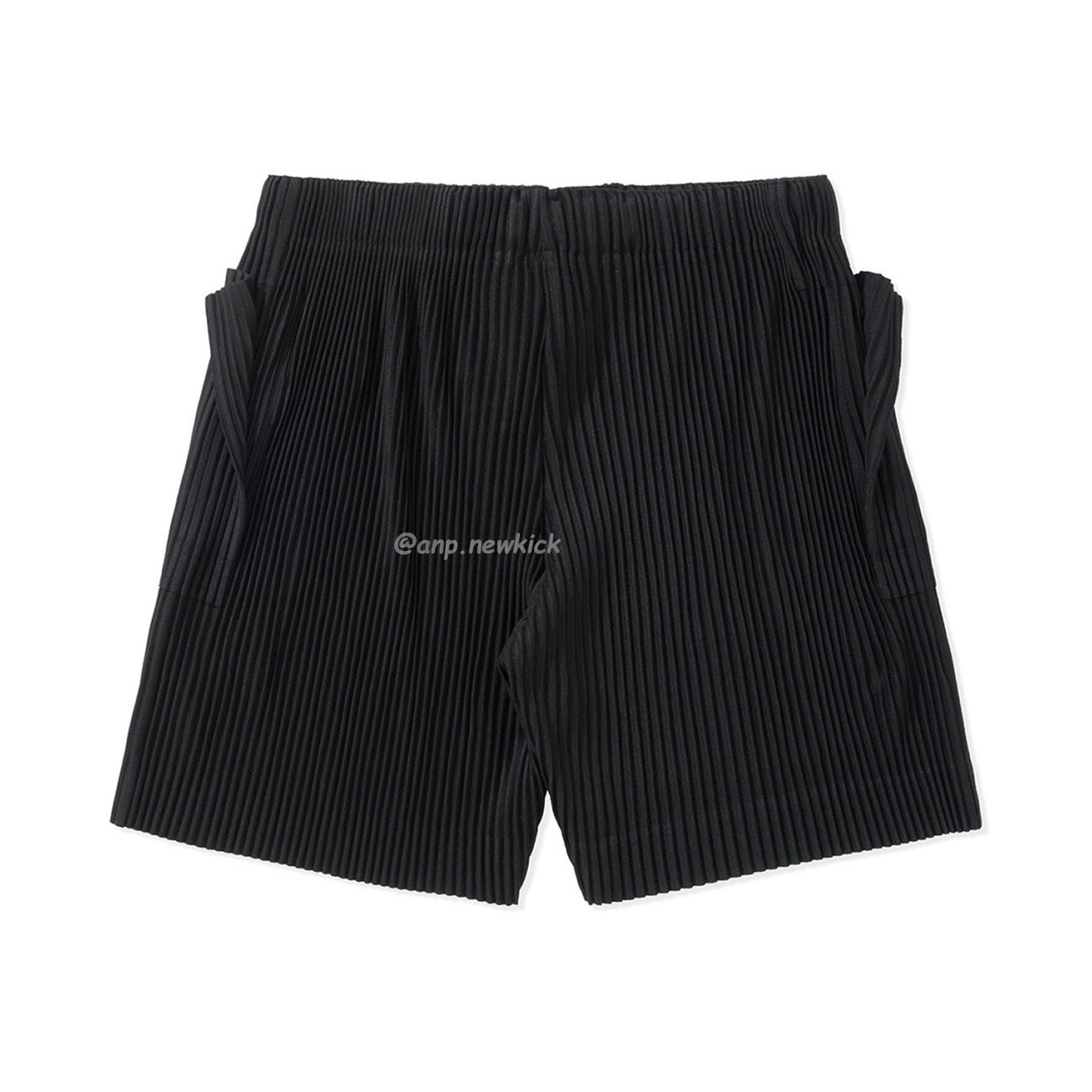 Homme Plissé Issey Miyake Flip Shorts Black Green (2) - newkick.app